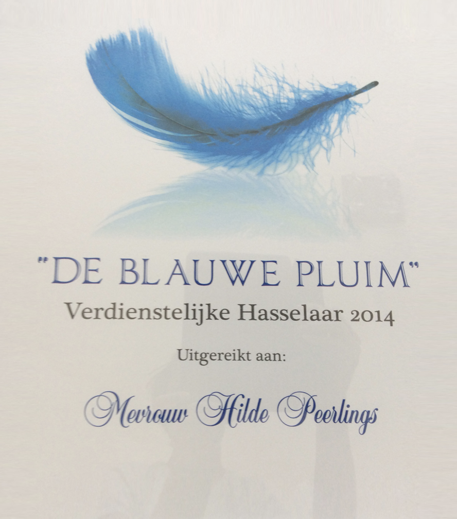 De blauwe pluim